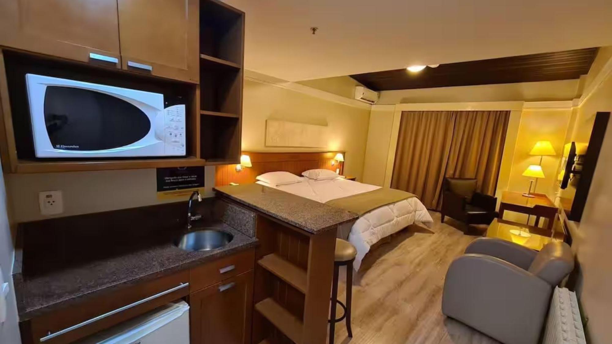 Apart-Hotel Em Gramado, Padrao 4 Estrelas, No Centro Kültér fotó